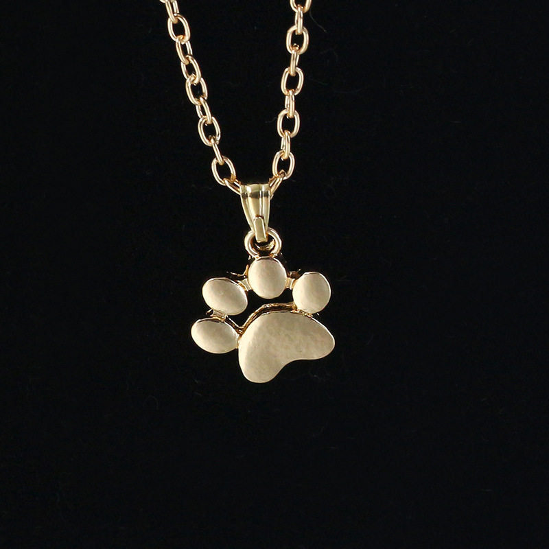 Collar con forma de pata de gato