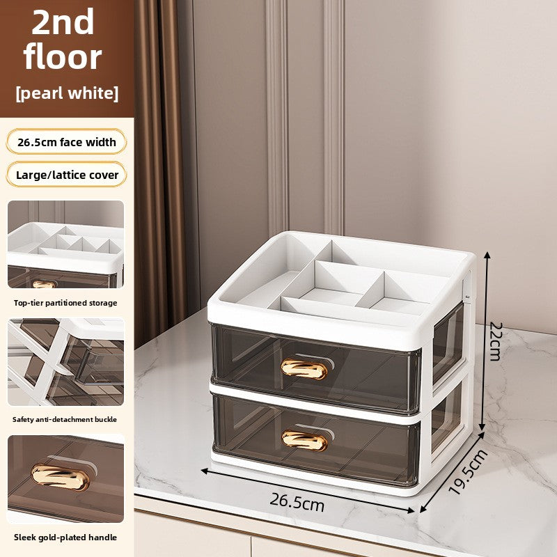 Kosmetik-Organizerbox mit Schublade