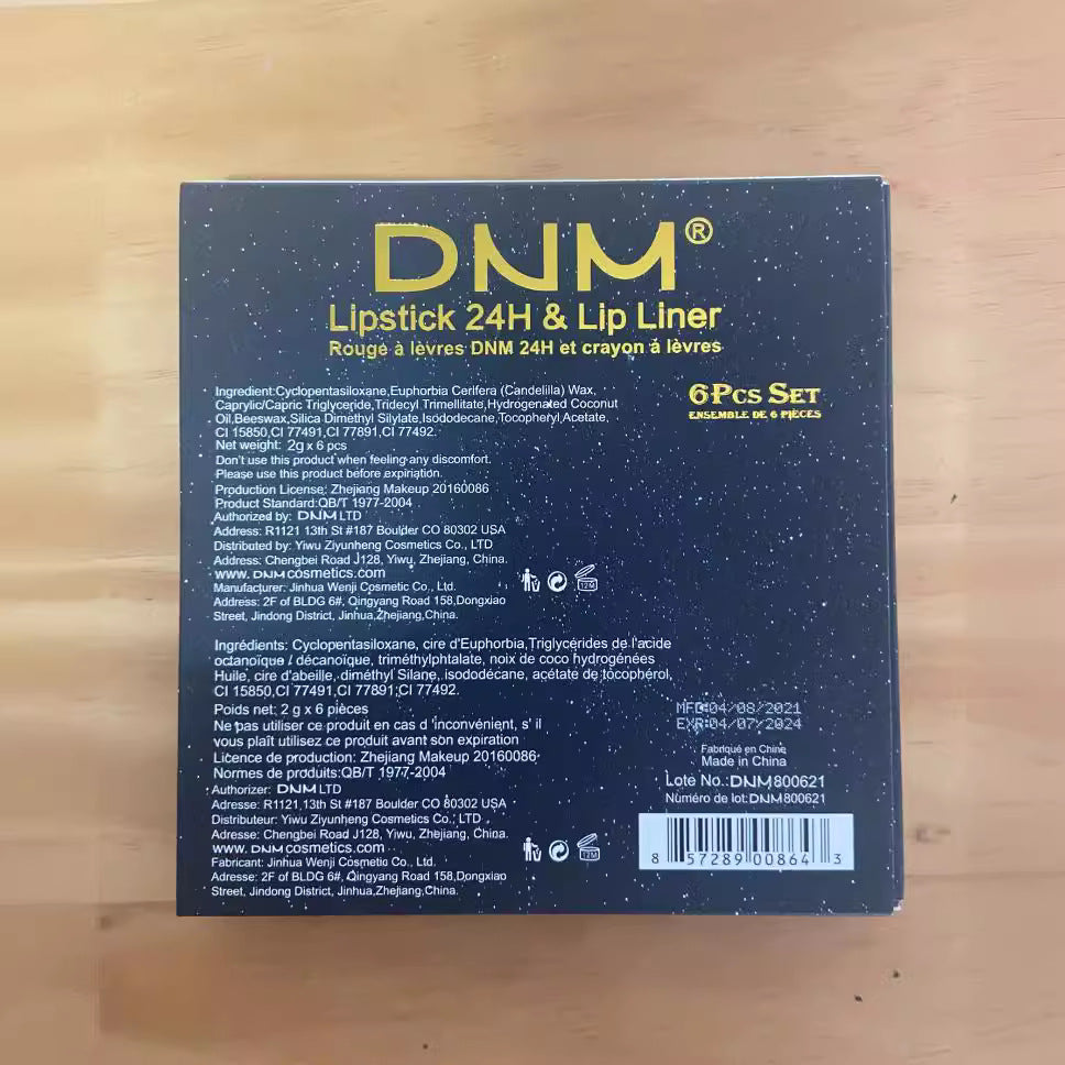 DNM Doppel-Lippenstift Matt und Perlglanz