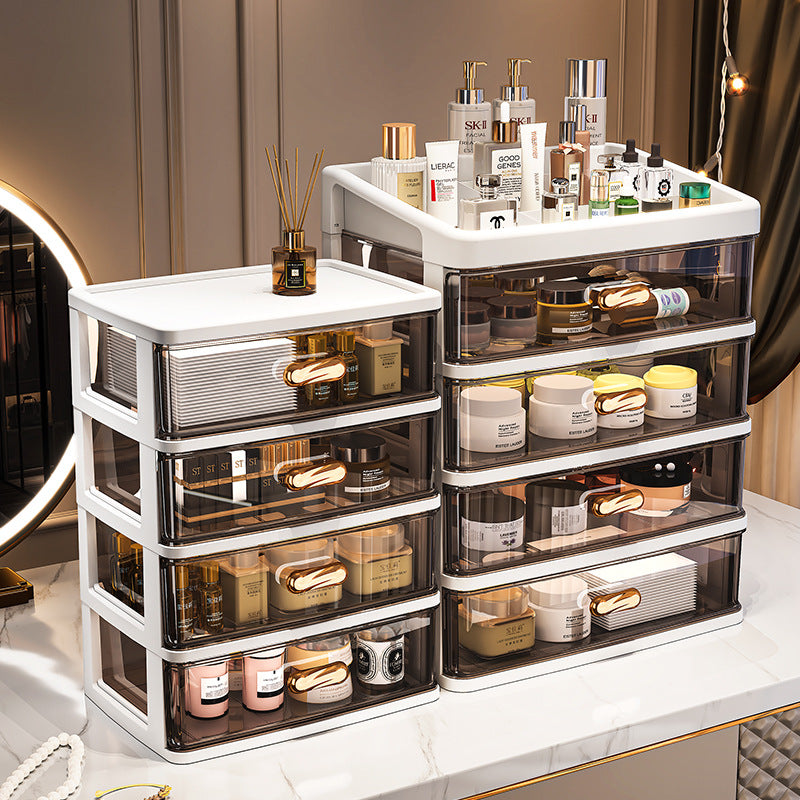 Kosmetik-Organizerbox mit Schublade