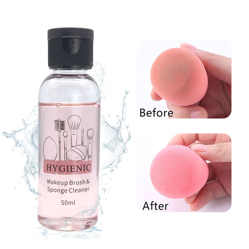 Líquido limpiador para herramientas cosméticas