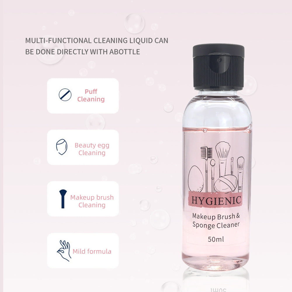 Líquido limpiador para herramientas cosméticas